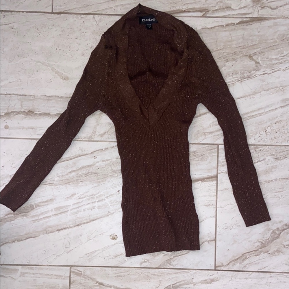Bebe Women's Brown Sweater